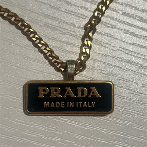 prada neckalce|prada reworked necklace.